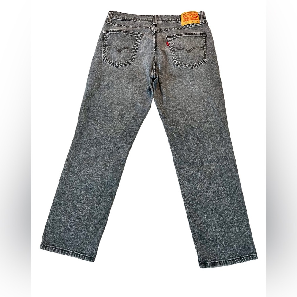 Levi’s 541 Athletic Taper Denim Jeans Men’s 33x28 Dark Gray Casual - Picture 5 of 8